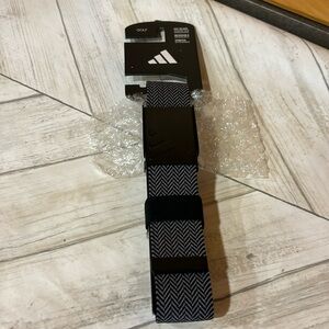 Adidas Golf Belt Reversible Cut to size Stretch color black noir New